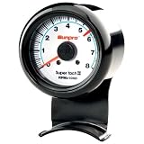 Sunpro CP7904 Mini Super Tachometer II - White Dial
