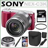 Sony Alpha NEX-C3K 16 MP Compact Interchangeable Lens Digital Camera in Pin ....