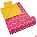 Wildkin Big Dots Hot Pink Sleeping Bag