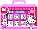 Noris 606317803 - Hello Kitty ,Stempel Set im Köfferchen, 7 Stempel