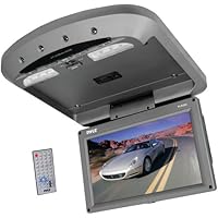 Pyle PLRD95 9.5-Inch Flip-Down Roof-Mount Monitor and DVD SD/USB Player with Wireless FM and IR Transmitter