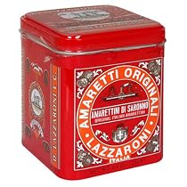 Lazzaroni Amarettini Cookies, Mignon Tin, 4.4-Ounce Tin (Pack of 3)