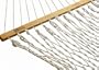 Hatteras P-14 Deluxe White Polyester Rope Hammock