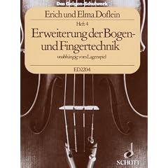 Das Geigenschulwerk Band 4 mit Bleistift -- Erweiterung der Bogen- und Fingertechnik unabh�ngig vom Lagenspiel - die bew�hrte Violinschule von Elma Doflein und Erich Doflein (Noten/sheet music)