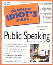 Complete Idiot Guide Public Speaking 2e