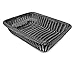 Colorbasket Rectangular Thick Trim Storage Basket, (Black)