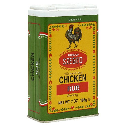Szeged Chicken Rub in, 7-Ounce Tins (Pack of 6)