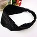 Womens Elastic Headband Hair Band Sweatband Accessory for Sport Workouts or Fashion(set of 2)