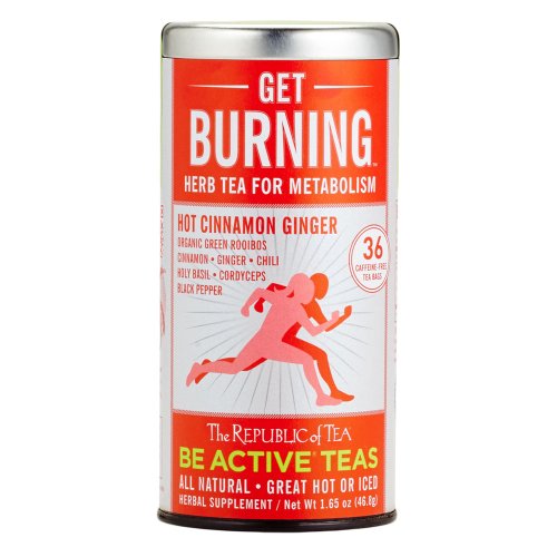 The Republic Of Tea Get Burning Tea 36 Teabags