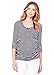 Ingrid & Isabel Women's Maternity 3/4 Sleeve Shirred Top
