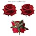 Homeoculture Red Rose Flower Hair Clip | Pack of 2 pieces RS.142.00