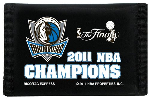 NBA Dallas Mavericks 2010-2011 Champions Nylon Trifold