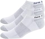 New Balance Women's Lightning Dry No Show 3-Pack Sock