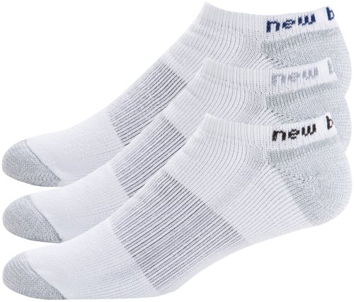 New Balance Women's Lightning Dry No Show 3-Pack Sock