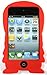Bukit Cell 3D Superhero Case Bundle 4 Items: Spiderman Cute Justice League Soft Silicone Case for iPod Touch 4 4g 4th Generation + Cleaning Cloth + Screen Protector + Metallic Stylus Touch Pen