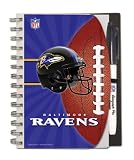 Baltimore Ravens Deluxe Hardcover, 5 x 7 Inches Autograph Book and Pen Set, Team Colors (12025-QQA)