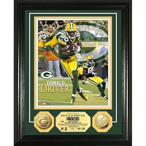 NFL Donald Driver Gold Coin Photo Mint