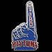 Detroit Pistons #1 Fan Pin