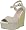 Charles David Women's Baja Espadrille,White/Grey,5.5 M US