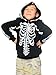 Skeleton Hoodie Child Sweatshirt Costume Size 4-16
