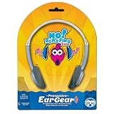 Tune A Fish Protective Ear Gear Childrens Headphones, Blue/White