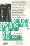 Ce que tout r�volutionnaire doit savoir de la r�pression
