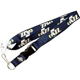 Utah Jazz Nba Clip Lanyard Keychain Id Ticket Holder