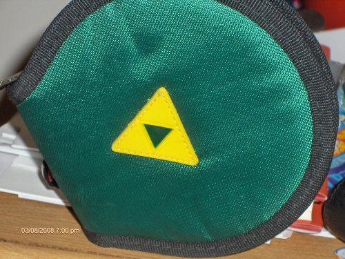 Legend of Zelda Wii Game Wallet