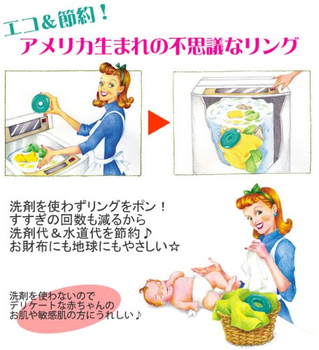 Cover image : ランドリー・クリーンリング ローズ 9317