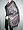 Jamawar Shawl Floral Dual Color Woven Reversible Wrap 80