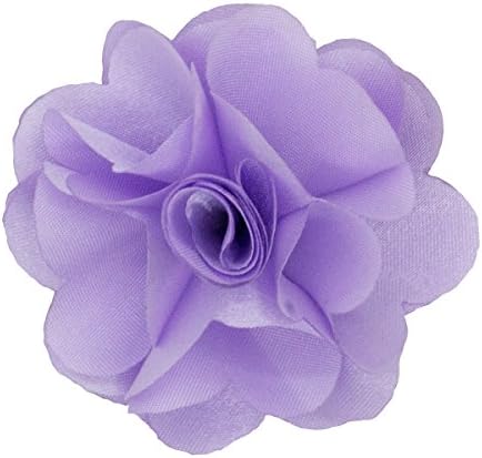 Mens Lapel Flower . Solid Lavender