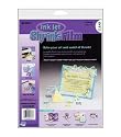Grafix Ink Jet 8-1/2 Inch by 11 Inch Shrink Film 6 Sheets/Package, Clear