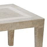 Royalcraft Luisant Rectangular Coffee Table in Embossed Metal