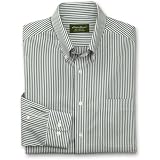 Long-Sleeve Pinpoint Oxford Holiday Patterned Shirt