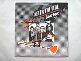 After The Fire Laser Love 7" CBS CBS7769 EX/EX 1979 die-cut picture sleeve, orange vinyl
