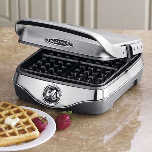 Calphalon HE400WM No Peek Belgian Waffle Maker