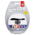 Memorex 80-min. Printable CD-R Discs with Pen - 10-pk.