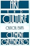 Art and Culture: Critical Essays