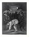 Historic Print (L): [A tarred and feathered man standing on hands and feet with a rop...