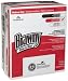 Brawny Dine-A-Max 29416 White-Green 1/4 Fold Stripe All Purpose Food Preparation and Bar Towel, 24" Length x 13" Width (Box of 150)