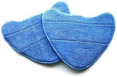 Deals365 Microfibre Velcro Replacement Washable Cleaning Mop Pads For Vax Steam Cleaner Mops - (Type 1 - Pack of 2) by DEALS365
