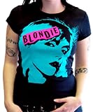 Mosquitohead Women's 'BLONDIE DEBBIE CLOSE UP' FRONT PRINT T-SHIRT