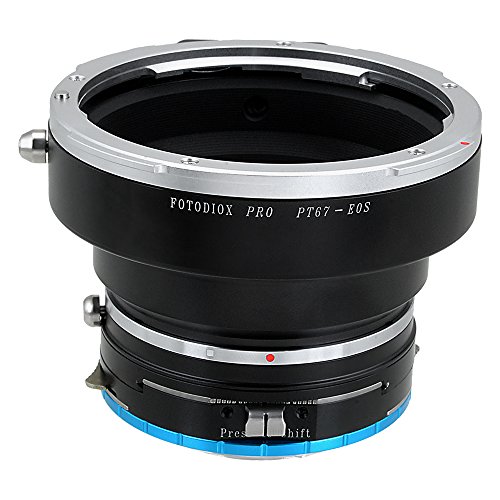 Fotodiox Pro Lens Mount Shift Adapter Pentax 6x7 (P67, PK67) Mount Lenses to Fujifilm X-Series Mirrorless Camera Adapter - fits X-Mount Camera Bodies Such as X-Pro1, X-E1, X-M1, X-A1, X-E2, X-T1