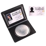 Marvel Officially Licensed Nick Fury S.H.I.E.L.D. Identification Wallet and Badge Set