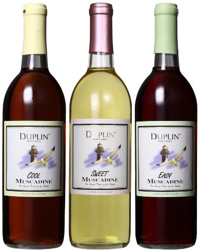Duplin Wine Cellars Cool, Sweet and Easy Mixed Pack 3 x 750 mL Wine