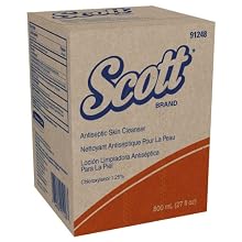 Kimberly-Clark Scott 91248 Baby Powder Fragrance Antiseptic Skin Cleanser, 800mL, White (Case of 12)