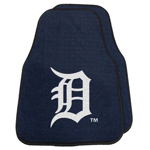 Fanmats MLB Detroit Tigers 2-pc. Car Mat Set