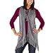 Juniors' Xhilaration® Hooded Collar Sweater Vest - Grey