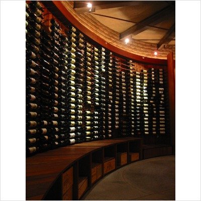 WS3 Series 18 Bottle Wall Mounted Wine Rack Finish: Black