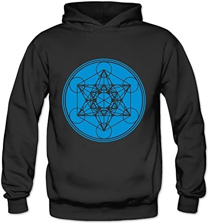 Metatrons Cube - Flower Of Life Customize 80s Women Standard Adult Sizing Sweatshirt Black